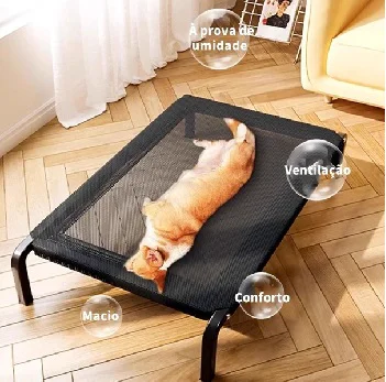 🛏️ Cama Pet Suspensa 90×60: O Descanso que Seu Pet Merece