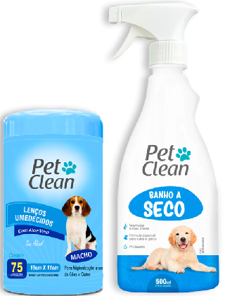 🐾 Kit Banho a Seco