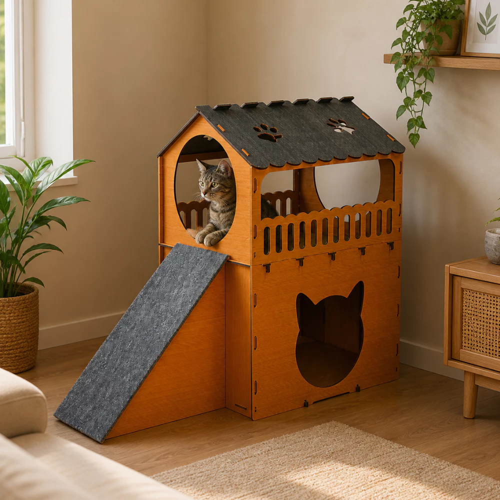 🐱 Casinha para Gatos